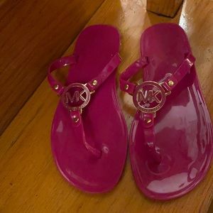 Pink Michael Kors sandals
